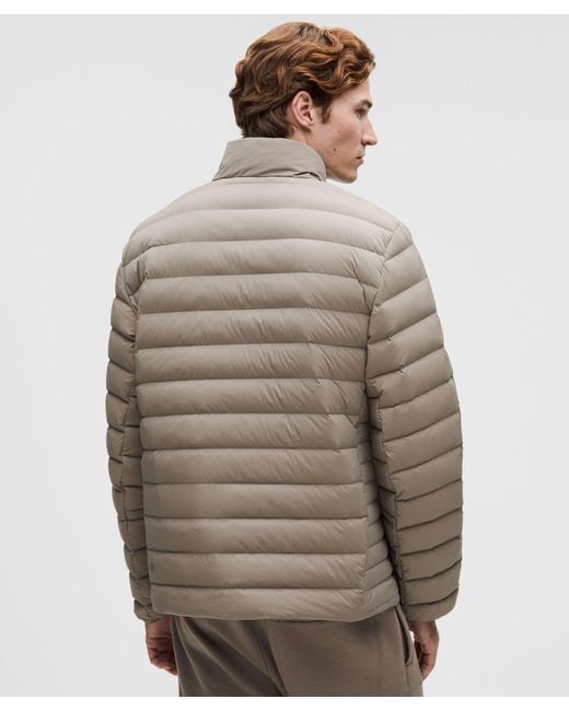 lululemon athletica Gray Navigation Down Jacket for men