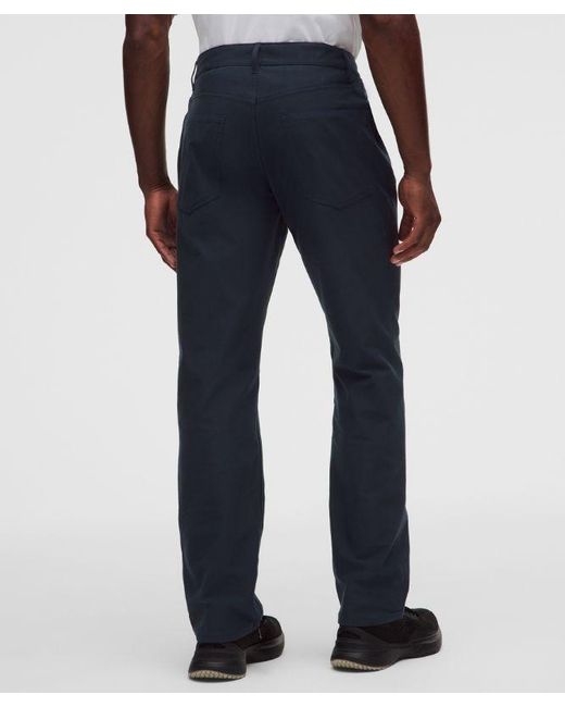 lululemon athletica Blue – Easyfive Classic-Straight Trousers 32L Light – – Size 4 for men