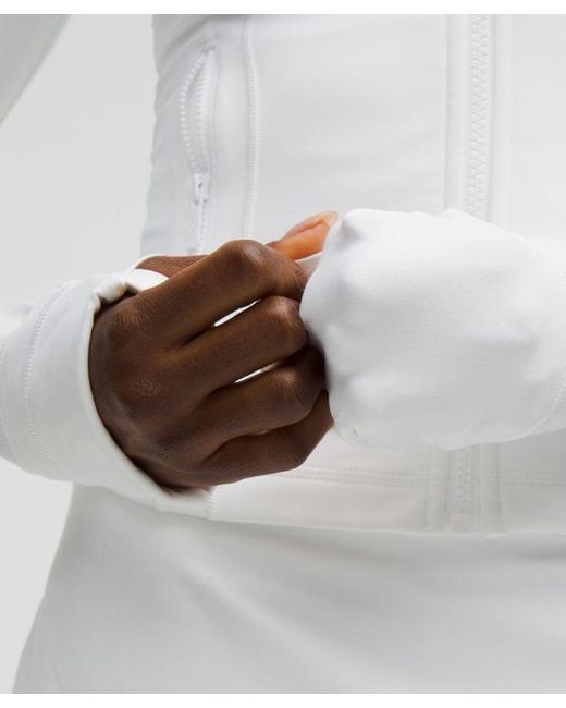lululemon athletica White Define Cropped Jacket