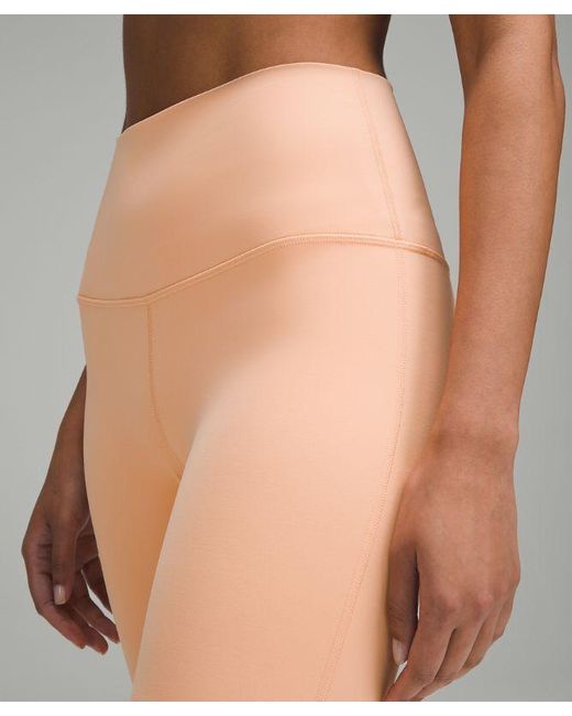 lululemon athletica Natural Align High-rise Pants - 25" - Color Orange/pastel - Size 10
