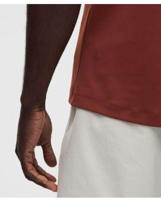 lululemon athletica Red Showzero Slim-Fit Polo Shirt for men