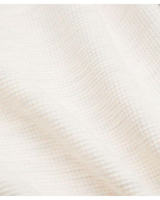 lululemon athletica White Scuba Mid-Rise Wide-Leg Pant