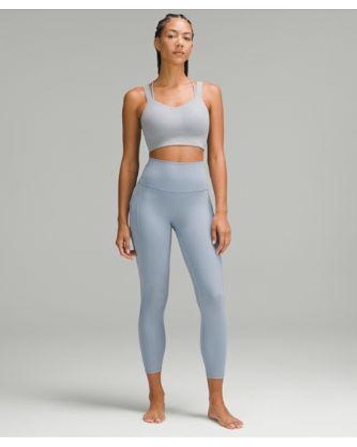 lululemon athletica Blue Align High-Rise Leggings With Pockets 25"