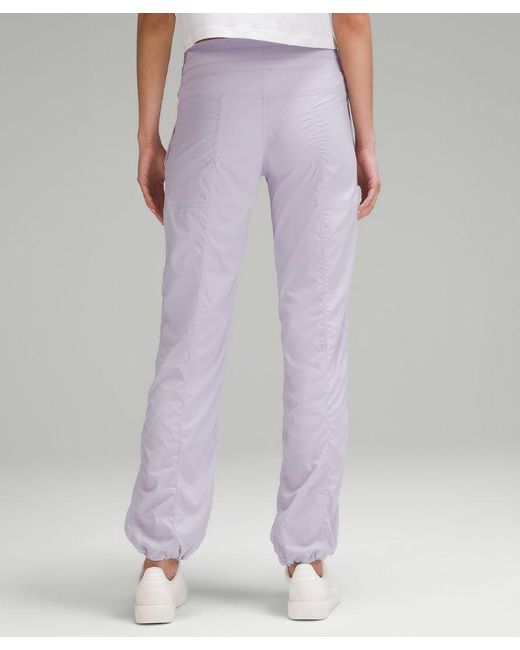 lululemon athletica Dance Studio Mid-rise Pants Regular - Color Purple/pastel - Size 0