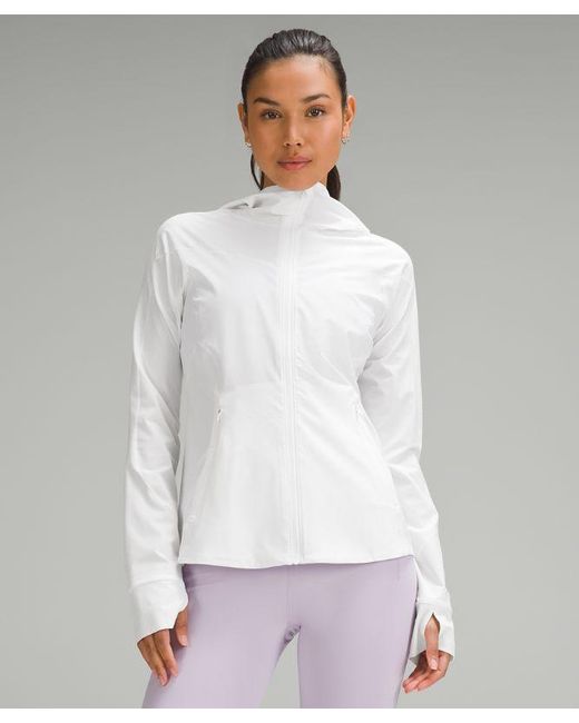 lululemon athletica White – Mist Over Windbreaker – – Size 4