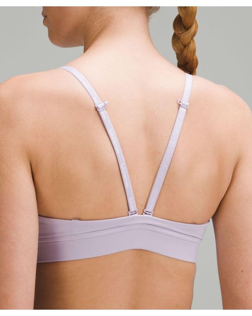 lululemon athletica Purple License To Train Triangle Bra Light Support, A/b Cup