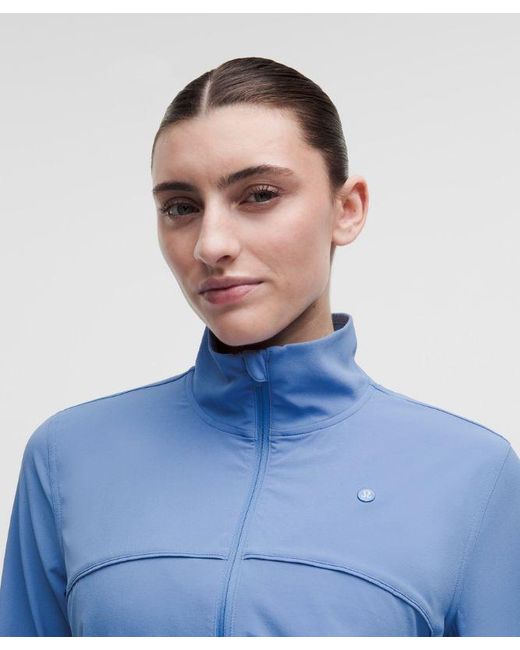 lululemon athletica Blue – Court Rival Tennis Track Jacket – – Size 8