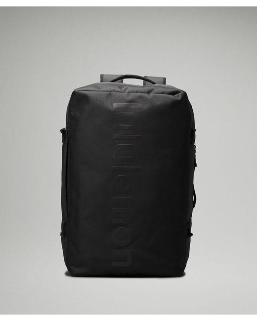 lululemon athletica 2-in-1 Travel Duffle Backpack 45l - Color Black