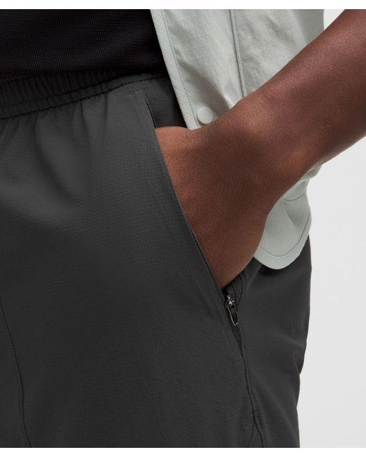lululemon athletica Black Ripstop Pull-On Classic-Fit Pant 30L for men