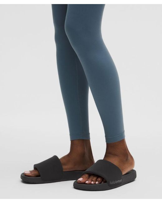 lululemon athletica Restfeel Slides - Color Black/grey - Size 10