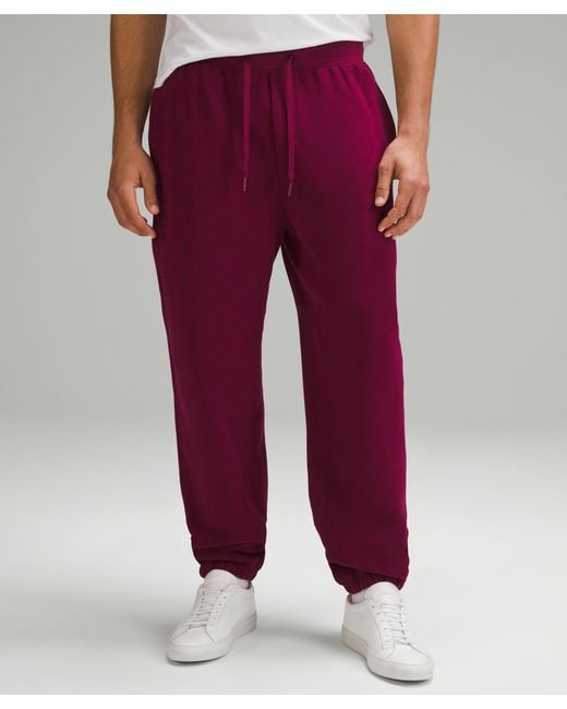 lululemon athletica Steady State Joggers in Red for Men