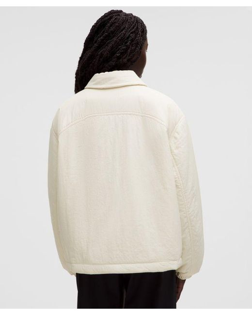 lululemon athletica Natural Insulated Oversized Collared Jacket