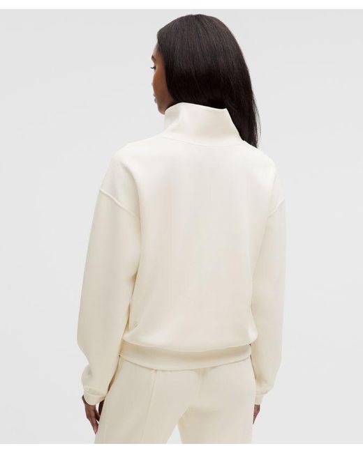 lululemon athletica Natural – Brushed Softstreme Funnel Neck – –