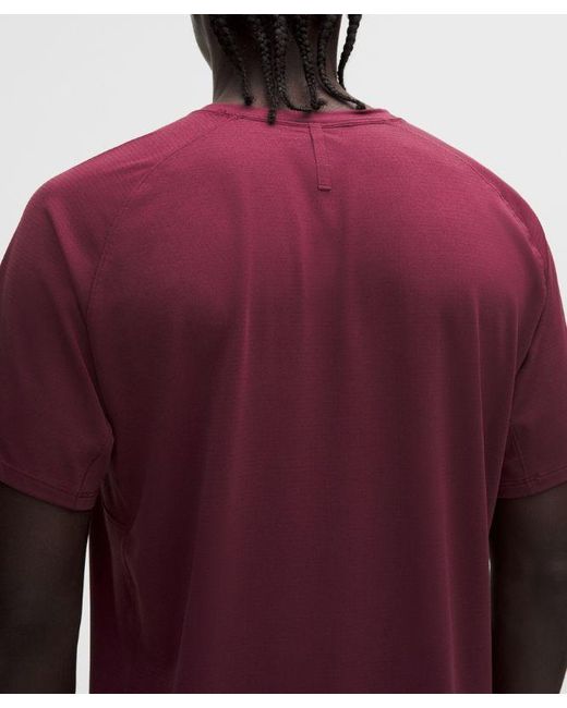 lululemon athletica Red License To Train Short-Sleeve Shirt for men