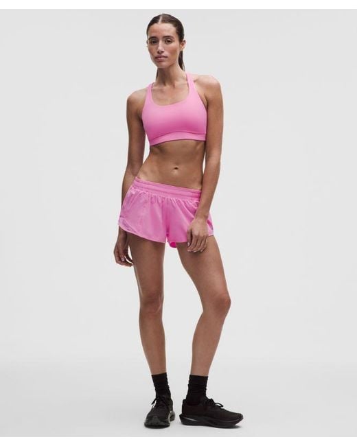 lululemon athletica Pink – Energy Sports Bra Medium Support, B-D Cups Evolve – – Size Large