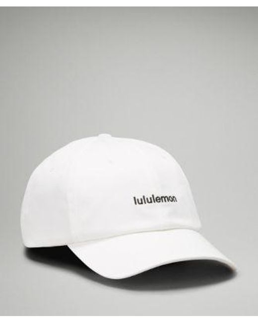 lululemon athletica White Classic Ball Cap Wordmark