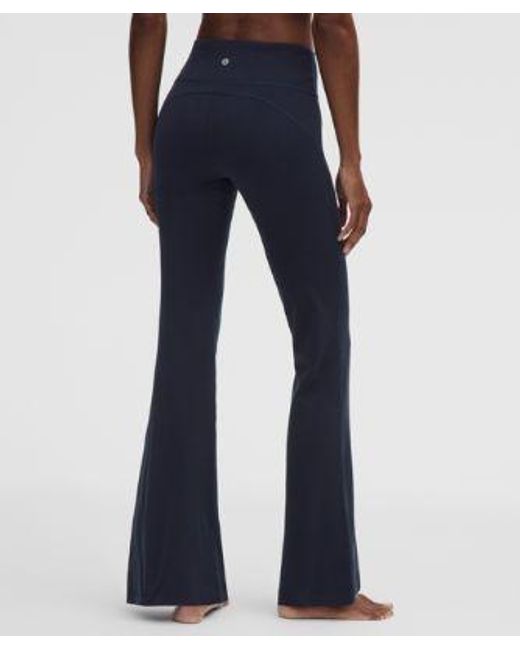 lululemon athletica Blue Groove Nulu High-Rise Flared Pant