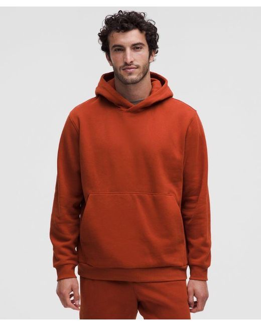 lululemon athletica Red Steady State Pullover Hoodie for men