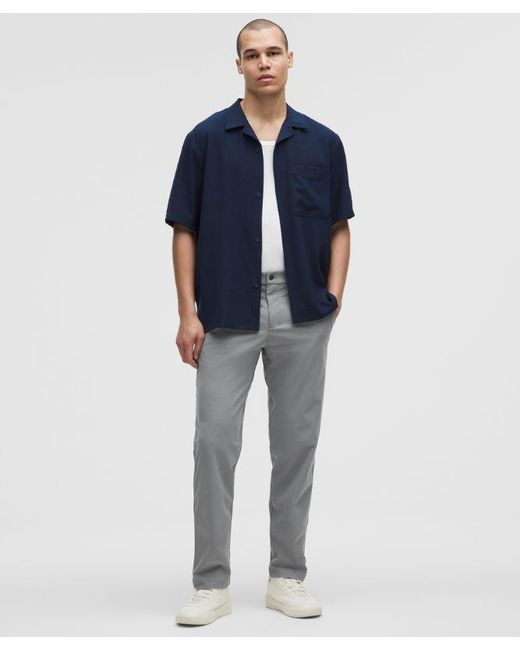 lululemon athletica Blue Abc Classic-Fit Trouser 37L for men
