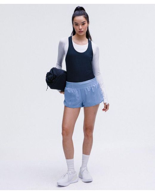 lululemon athletica Blue Swiftly Tech Racerback Tank Top 2.0