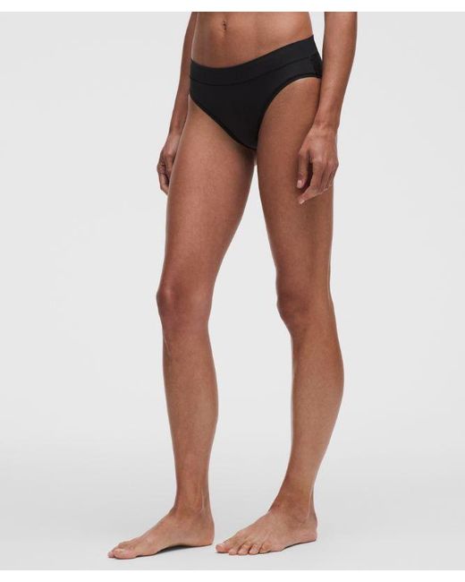 lululemon athletica Blue – Underease Mid-Rise Bikini Underwear – – Size Large