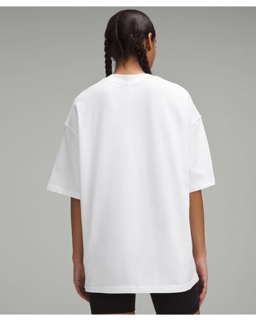 lululemon Brushed Heavyweight Cotton Crewneck T-shirt in