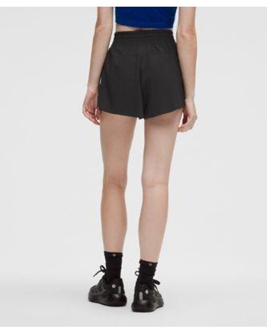 lululemon athletica Black Shake It Out High-Rise Running Short 2.5"