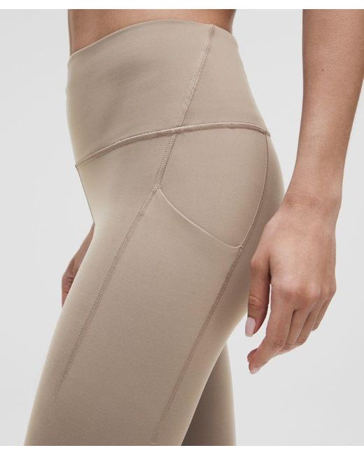lululemon athletica Natural Wunder Train High-Rise Tight With Pockets 25"