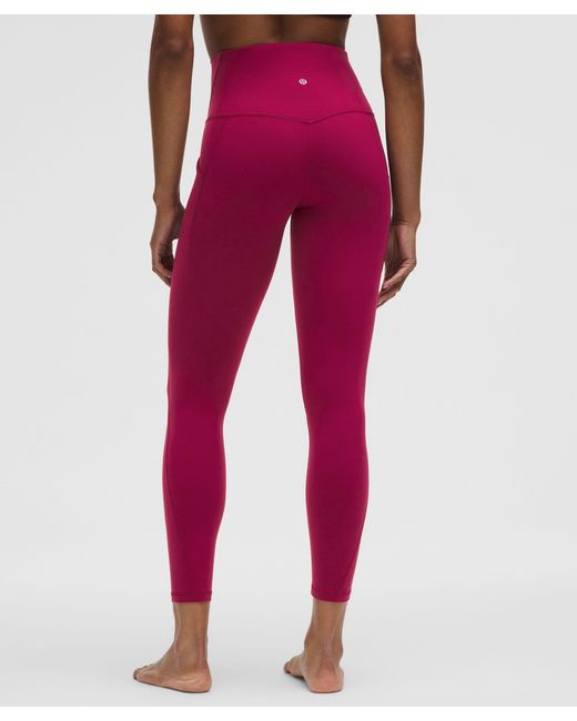 lululemon athletica Red Align High-Rise Pant With Pockets 25"