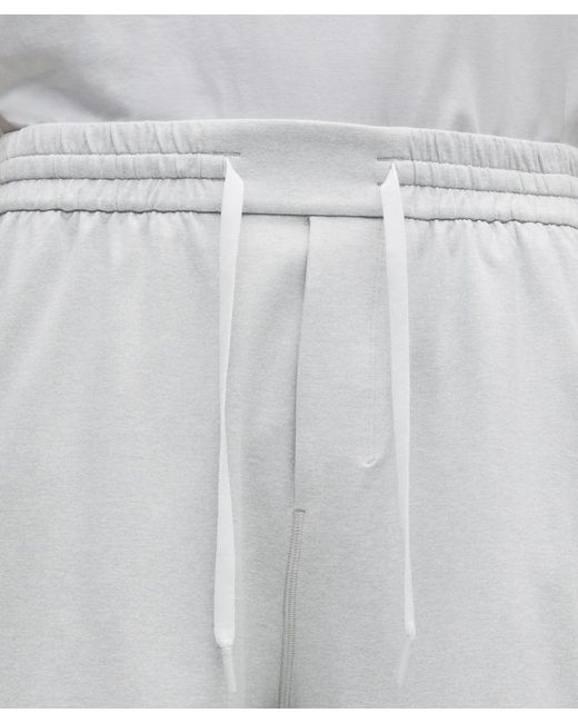 lululemon athletica Gray Soft Jersey Short 5" for men