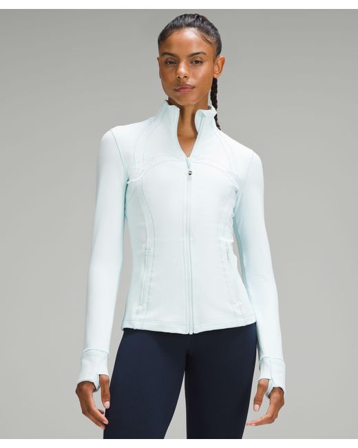 lululemon athletica White Define Jacket Luon - Color Blue - Size 12