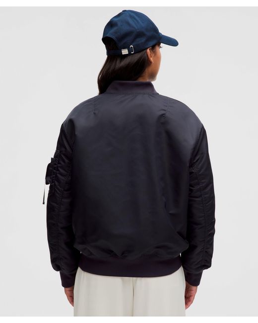 lululemon athletica Blue – Oversized Insulated Flight Jacket – – Size Large