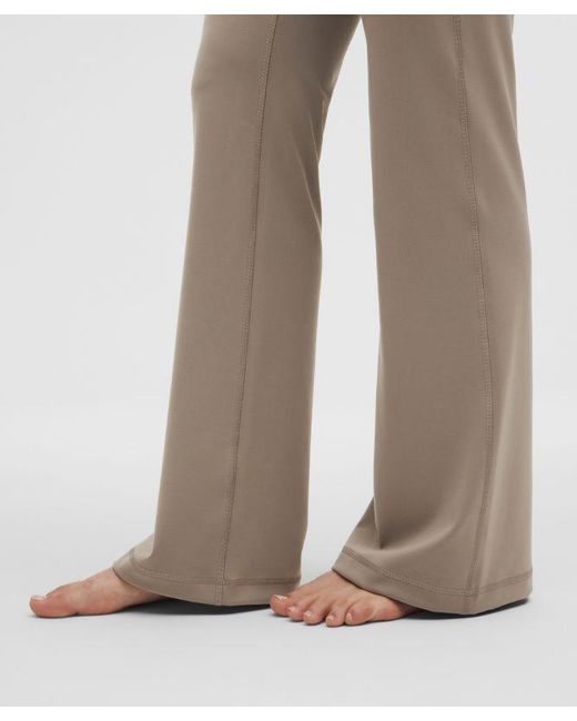 lululemon athletica Natural – Wunder Under Smoothcover High-Rise Bootcut Pants – 34" – /Khaki – Size 4