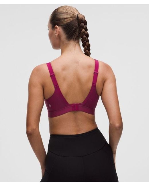 lululemon athletica Red Levitation Sports Bra