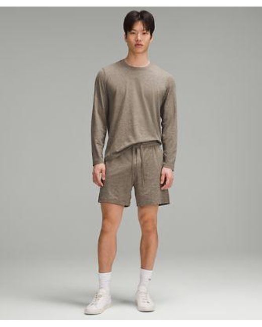 lululemon athletica Natural Soft Jersey Shorts 5" for men