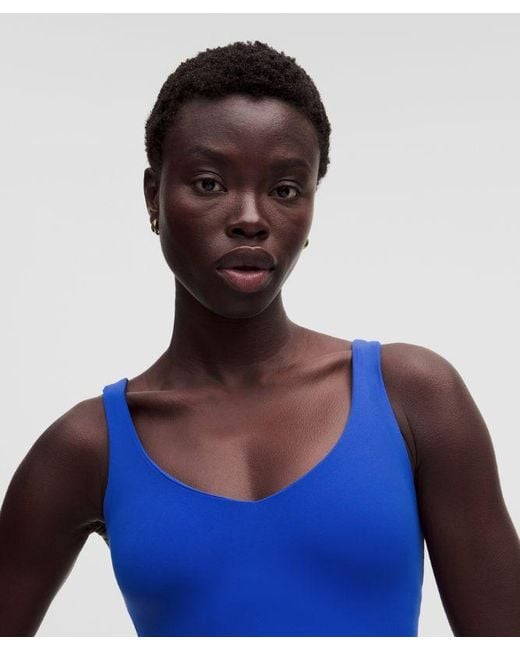 lululemon athletica Blue Align Tank Top