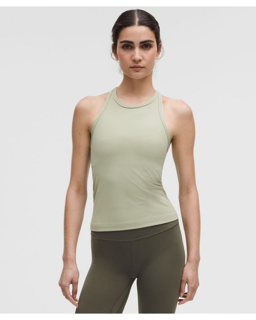 lululemon athletica Green Align Waist-Length Racerback Tank Top
