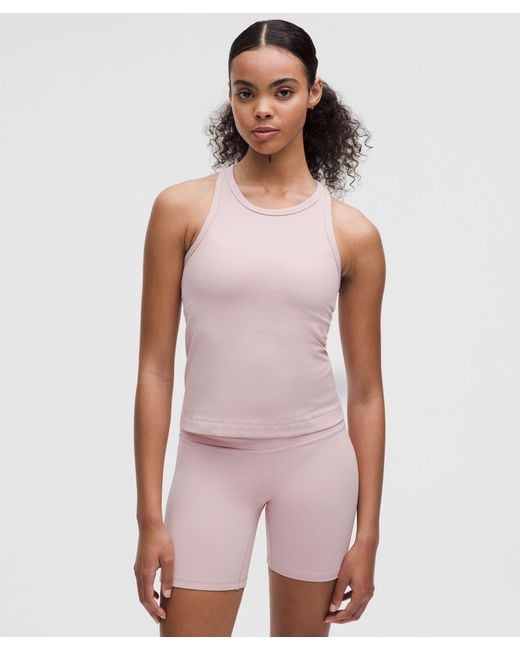 lululemon athletica Purple Align Waist-Length Racerback Tank Top