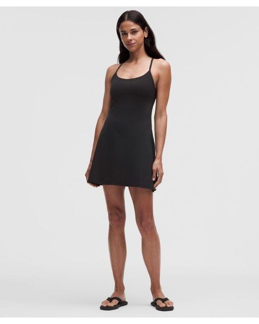 lululemon athletica Black Flow Y Dress