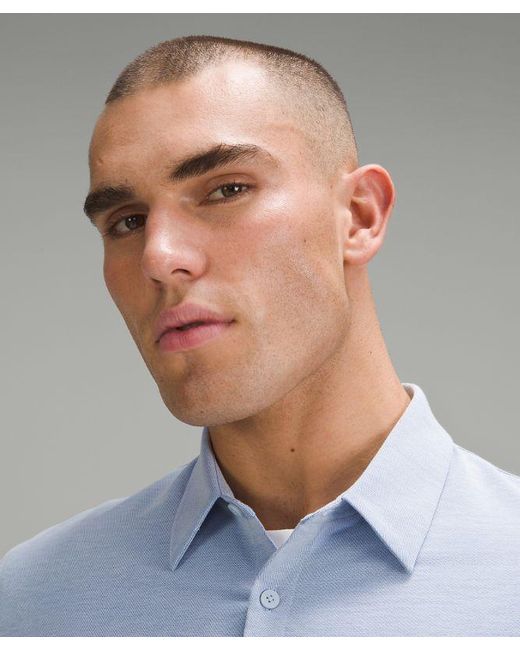 lululemon athletica Gray – Commission Long-Sleeve Shirt Oxford – //Pastel – for men