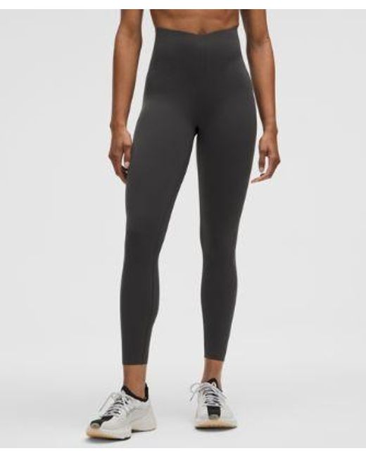 lululemon athletica Black Glow Up Super-High-Rise Tight 25"