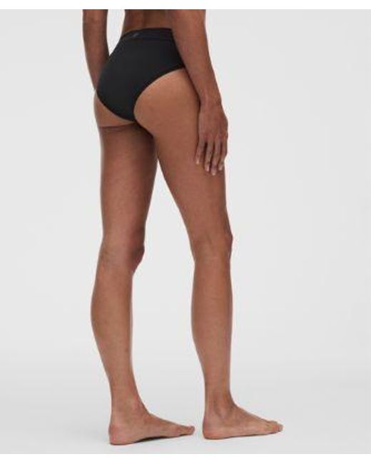 lululemon athletica Blue – Underease Mid-Rise Bikini Underwear – – Size Large