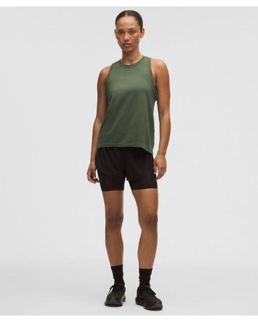 lululemon athletica Green – Super Swiftly Relaxed-Fit Tank Top – – Size Large
