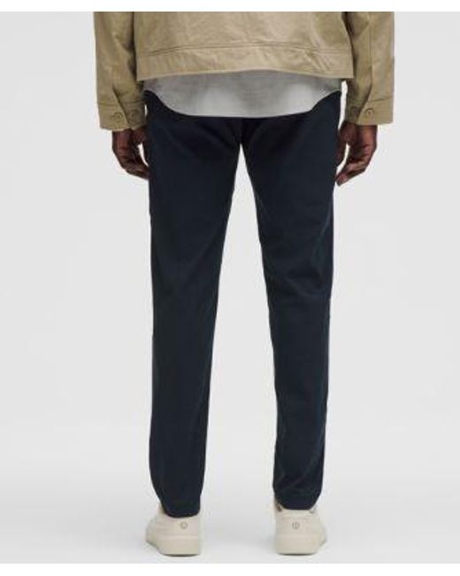 lululemon athletica Blue Abc Slim-Fit Trouser 30L for men