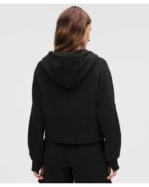 lululemon athletica Black Scuba Oversized Full-Zip Hoodie