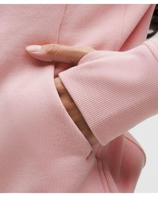 lululemon athletica Red Scuba Full-Zip Hoodie
