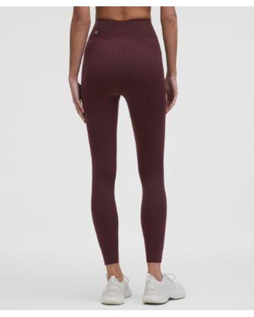lululemon athletica Red Glow Up Super-High-Rise Tight 25"