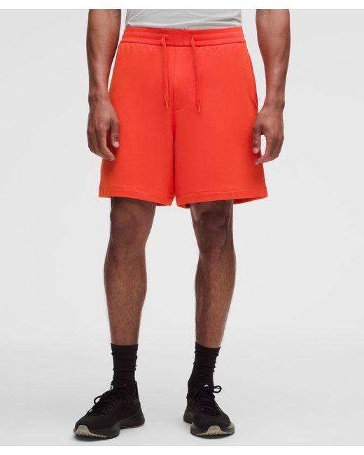 lululemon athletica Red Warm-Up Unlined Gym Short 7" for men
