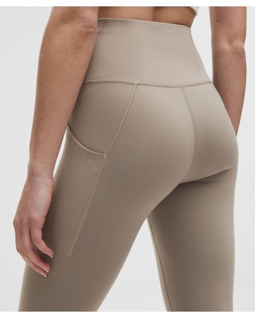 lululemon athletica Natural Wunder Train High-Rise Crop With Pockets 23"