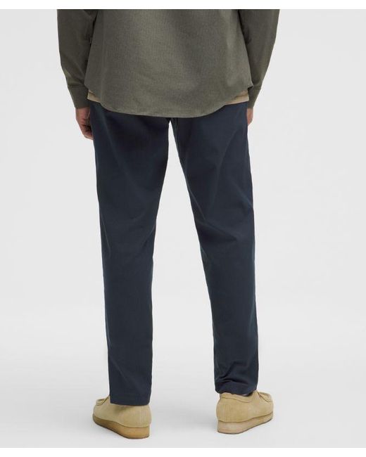 lululemon athletica Blue Abc Classic-Fit Trouser 34L for men